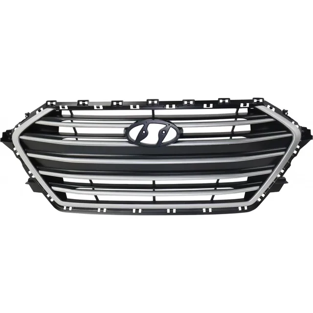 Grille Assembly silver