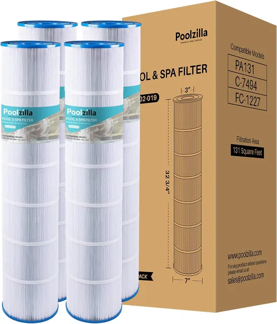 Pool Filter 4 pack 31.75"