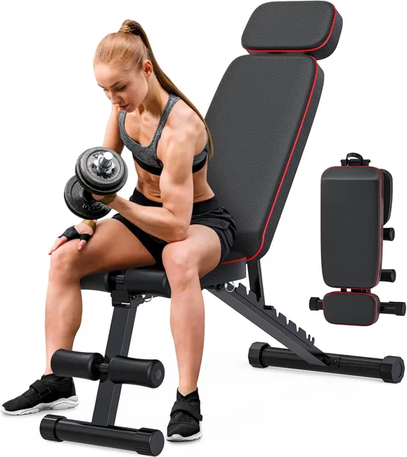 Gym Strength 800lbs foldable adjustable