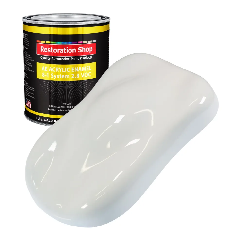 Auto Paint white 1 gallon 1 quart