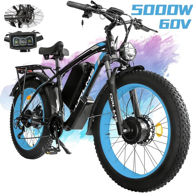 Battery Electric 5000w 60v black