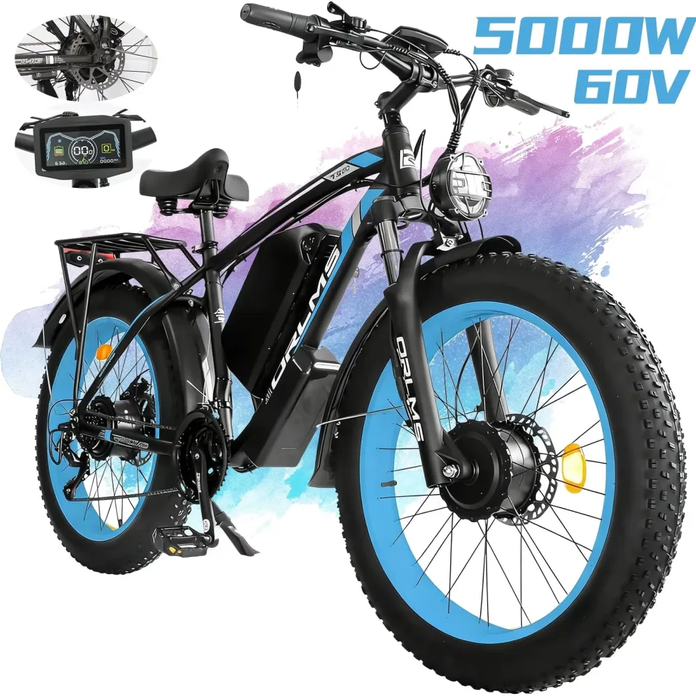 Battery Electric 5000w 60v black