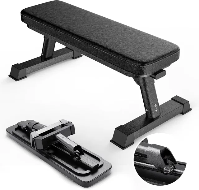Strength Training foldable black folding