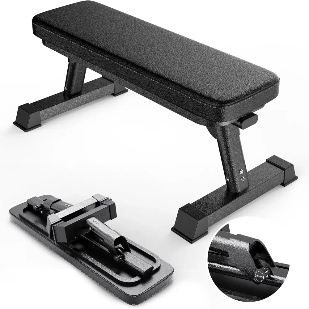 Strength Training foldable black folding