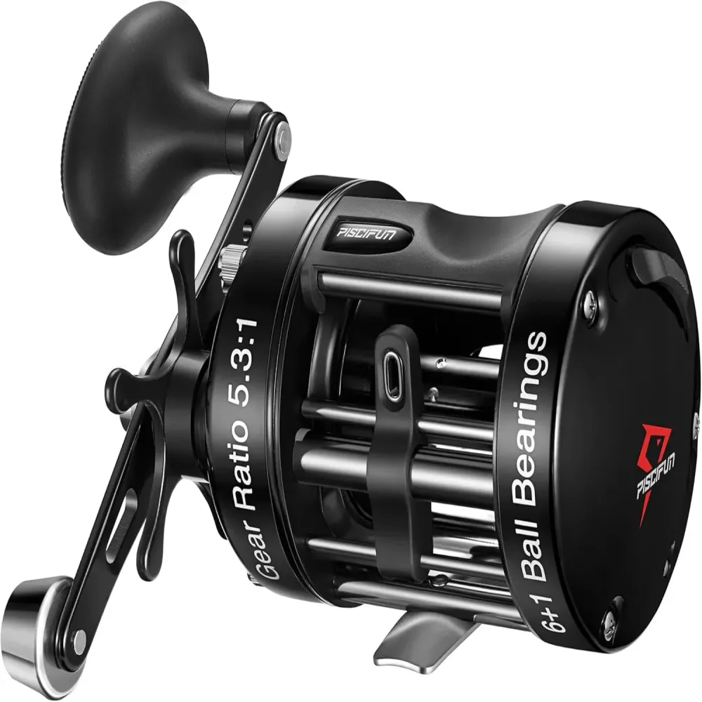 Baitcasting Reel 18-22lb blue black