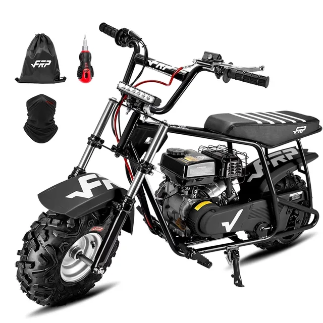 Dirt Bike black 185 lbs led