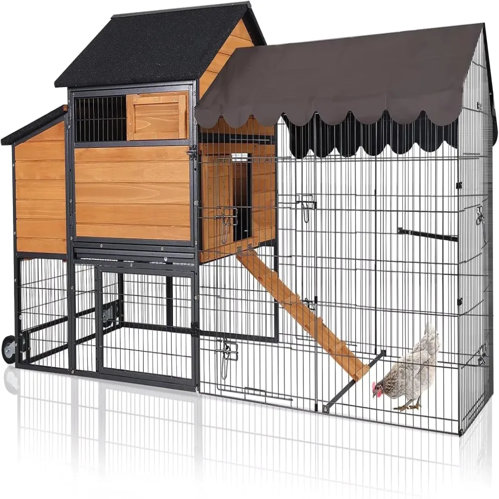 Chicken Coop 85" portable waterproof