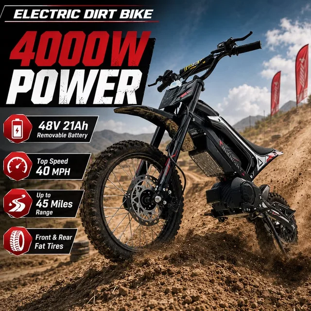 Dirt Bike 4000w 48v black