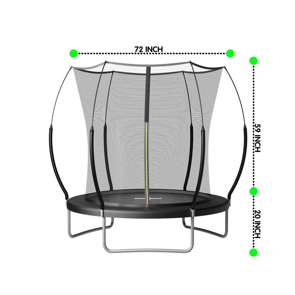 Backyard Play 6ft black