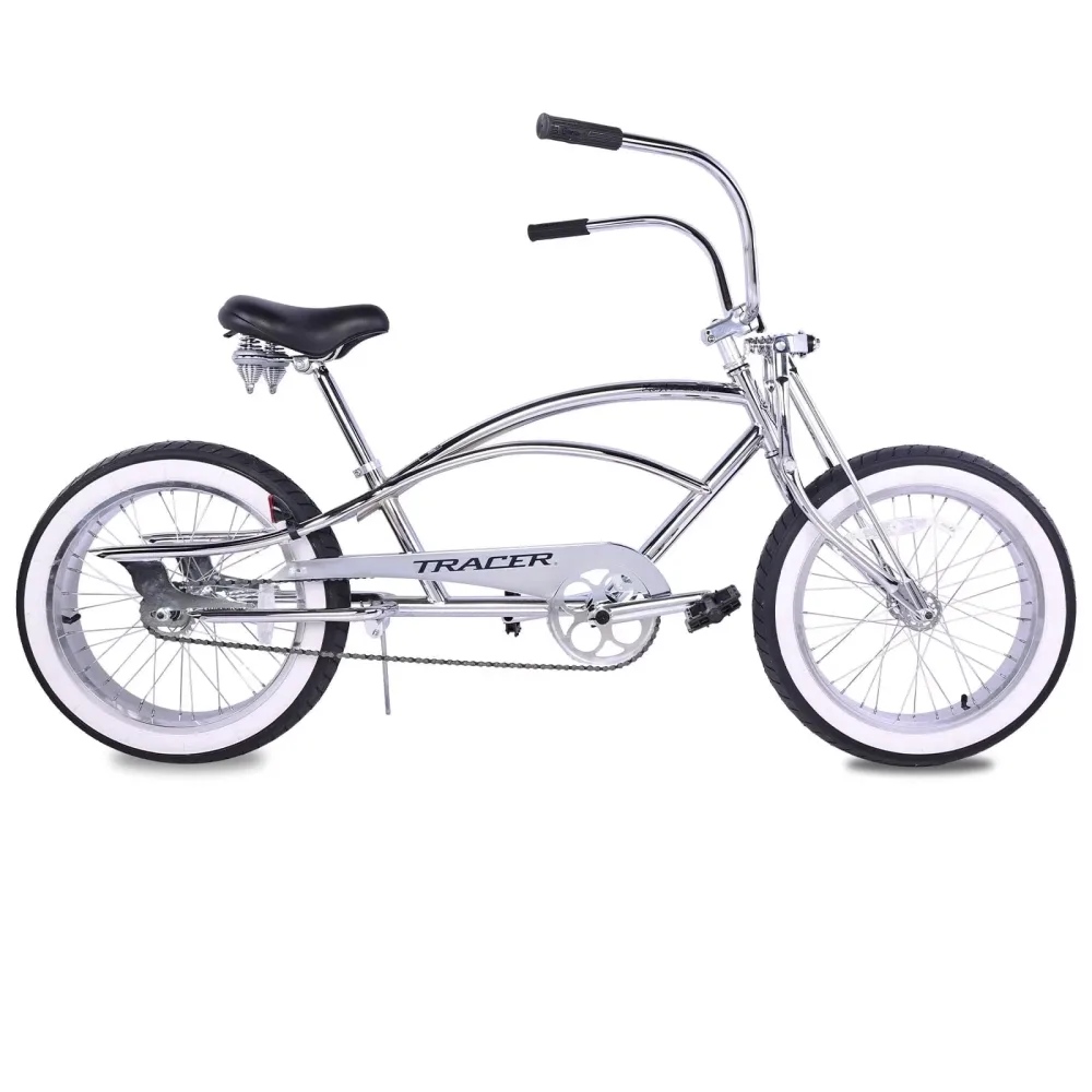 Cruiser Bike 20" adjustable white