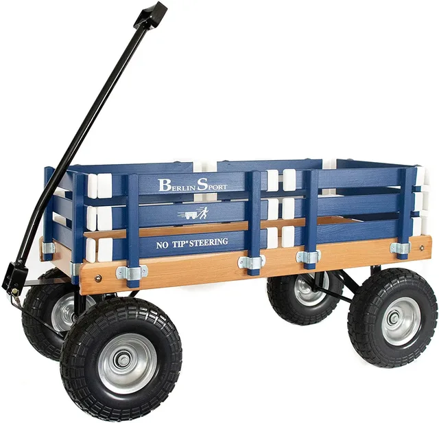 Wagon 10" green blue