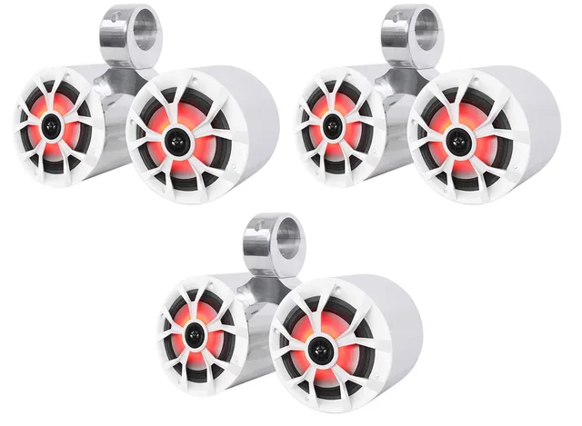 Speaker Pods 6.5 in led waterproof
