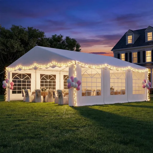 Party Tent 20' white heavy-duty