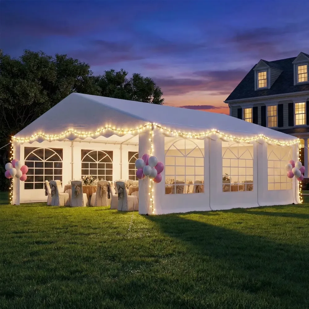 Party Tent 20' white heavy-duty