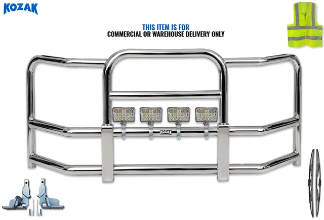 Bumper Grille 90" 36" 6"