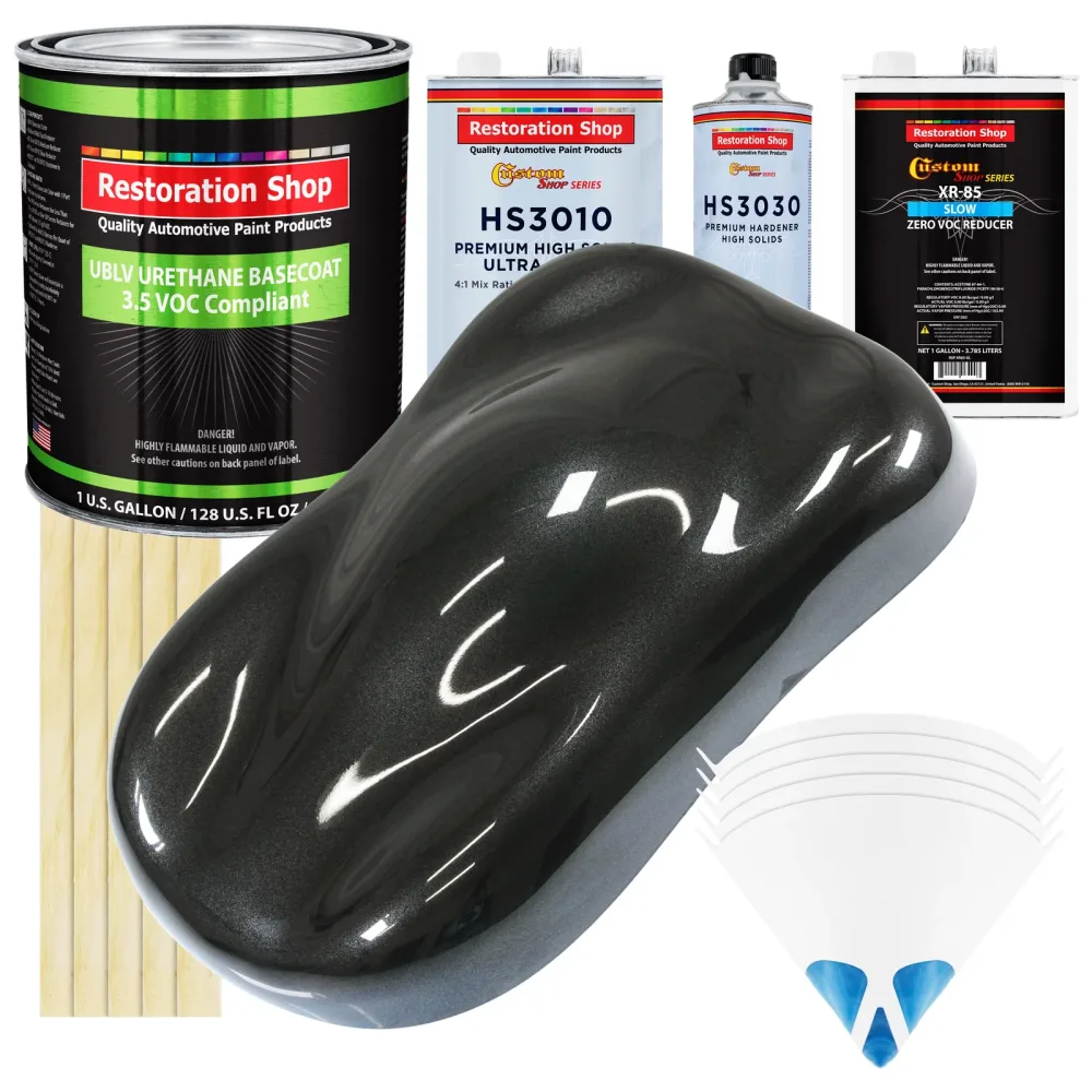 Paint Gal black 1 gallon 2 gallons