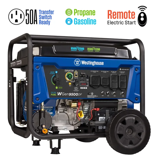 Portable Generator 6.6 gallon 211 lbs