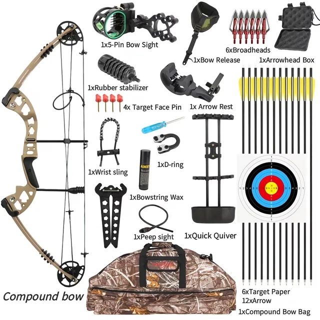 Compound Bow 29 cm 11.41 inches 86.36 cm