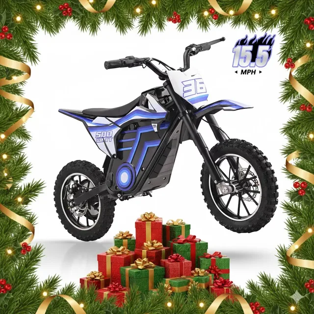 Dirt Bike 500w blue 165 pounds