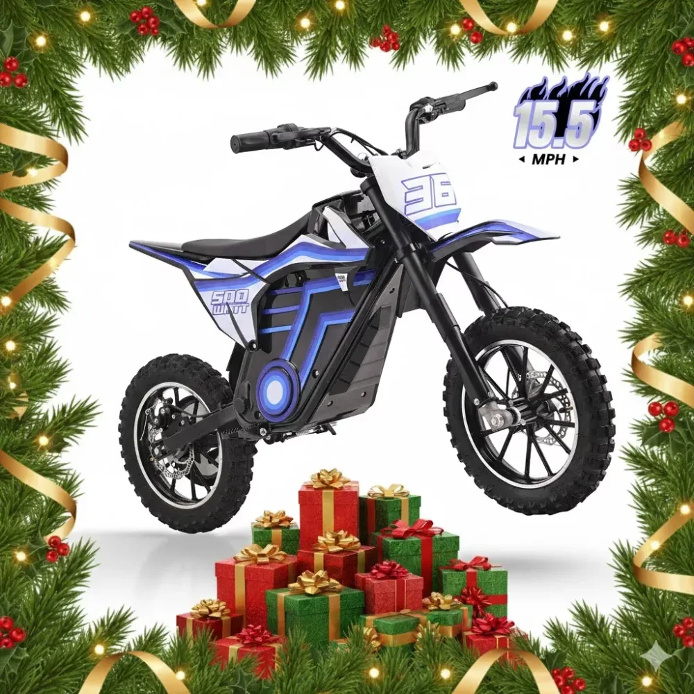 Dirt Bike 500w blue 165 pounds