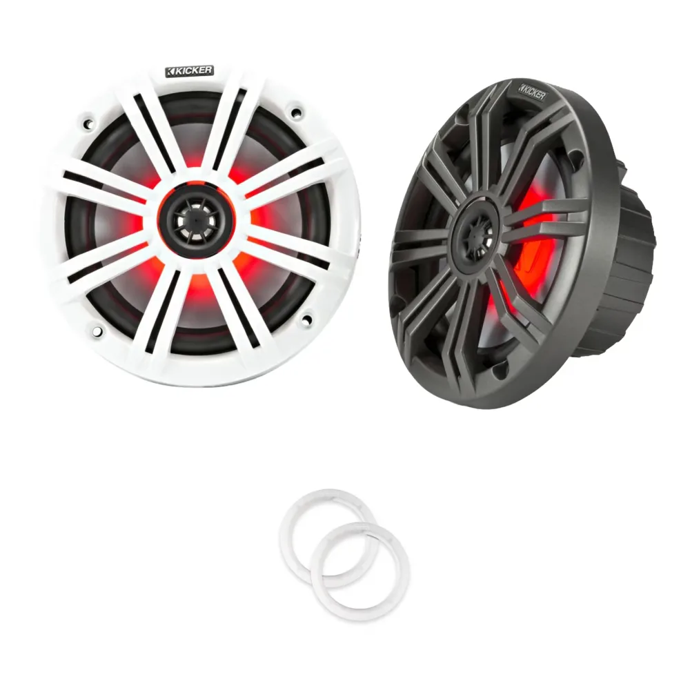 Speaker 6.5" 2 pack led