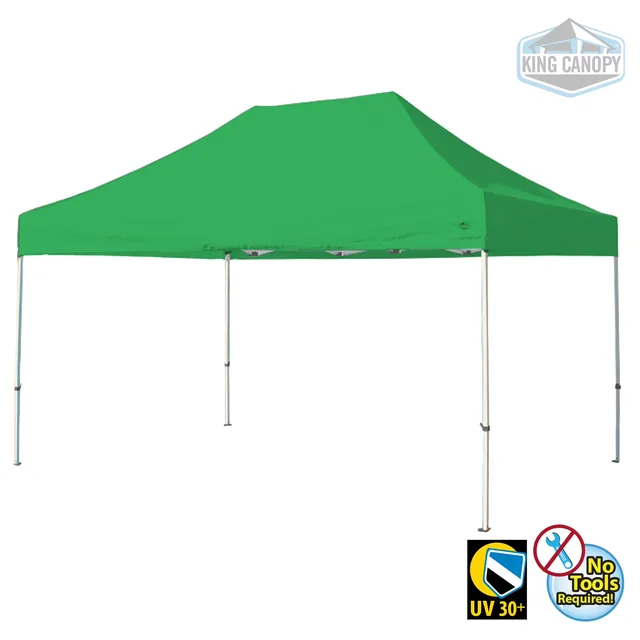 Tent white green 10 ft