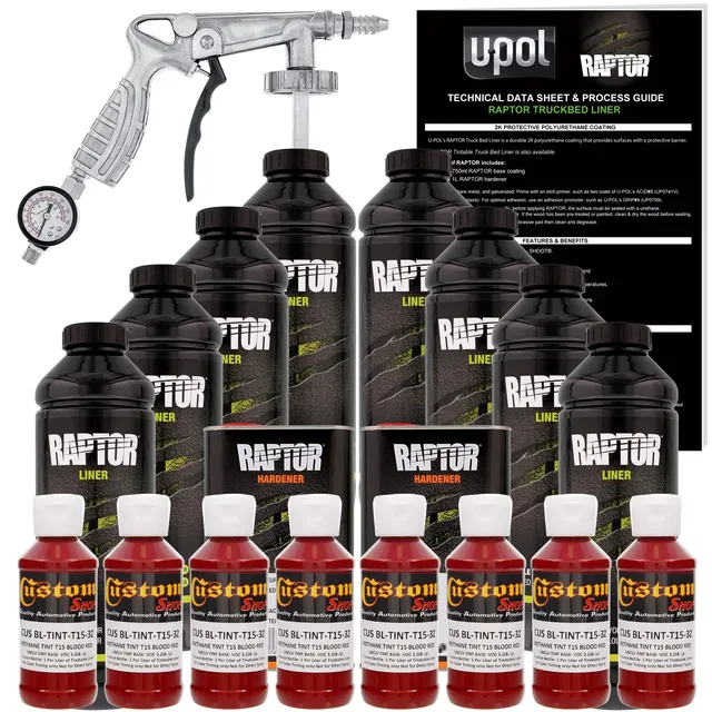 Truck Bed 8 liters red 3 oz