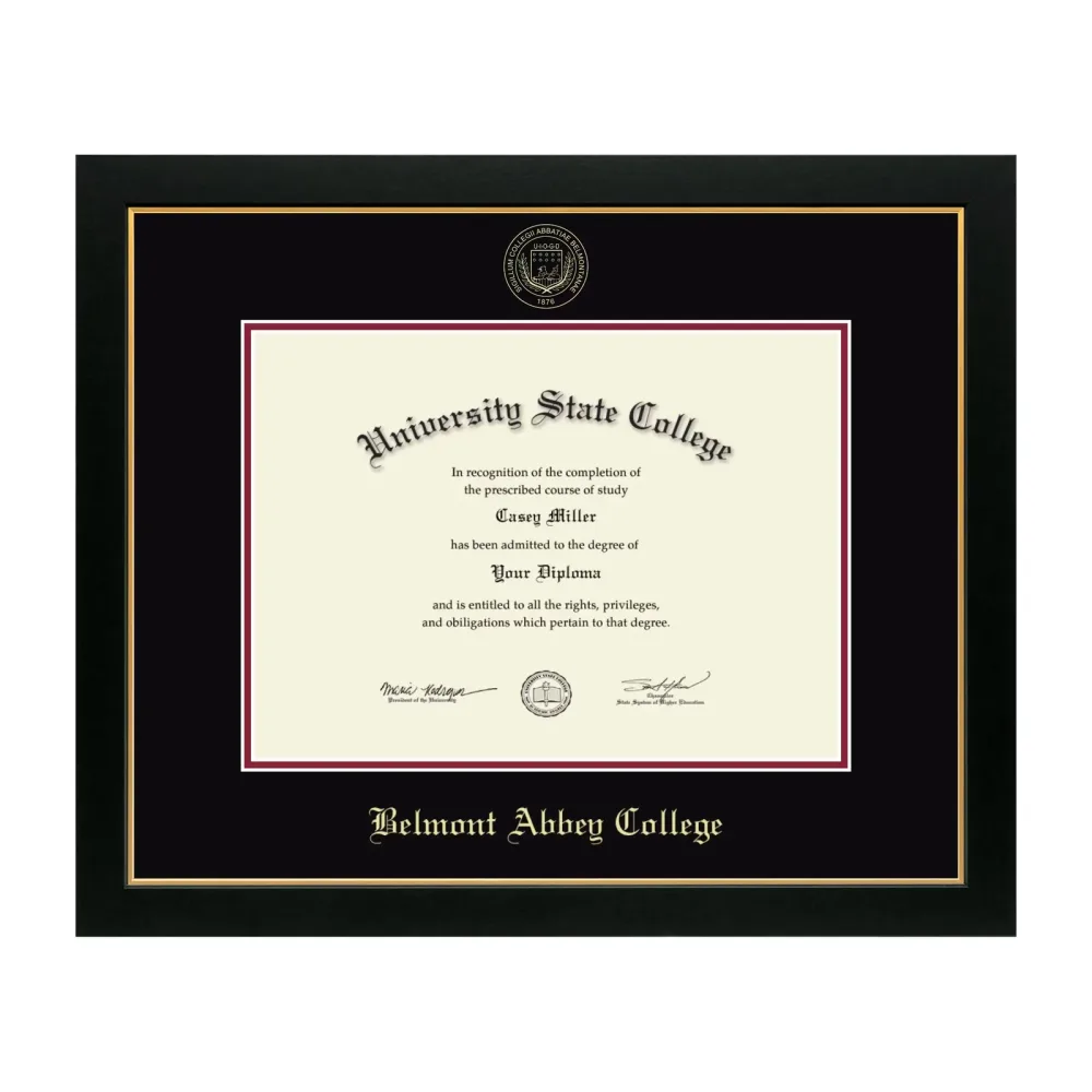 Diploma Frame black 19.75w 27.75w