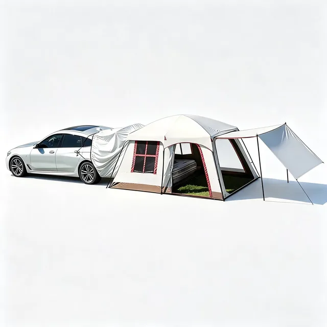 Car 6 person portable beige