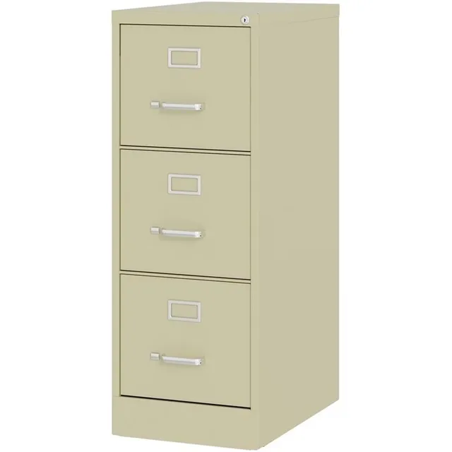 Filing Cabinet 22" beige heavy-duty