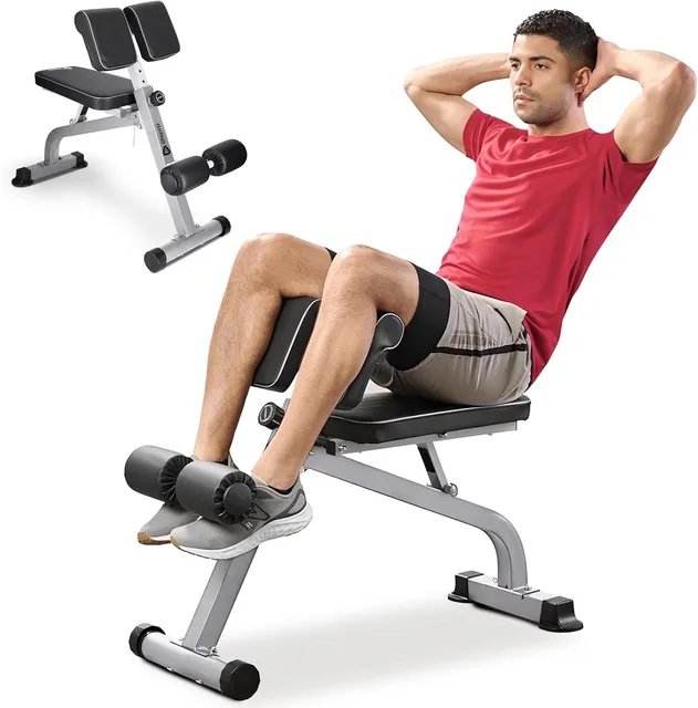 Gym Strength adjustable foldable silver
