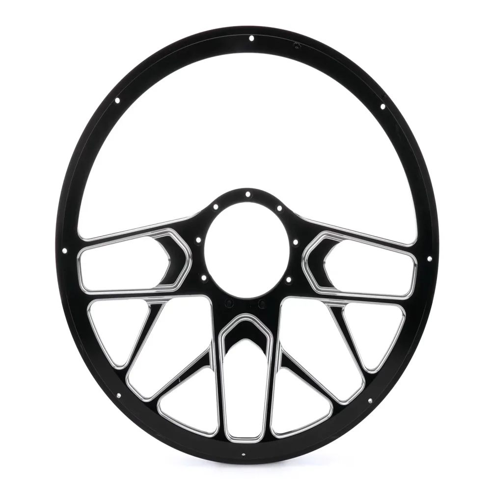 Steering Wheel 15.5in black 15.5 in
