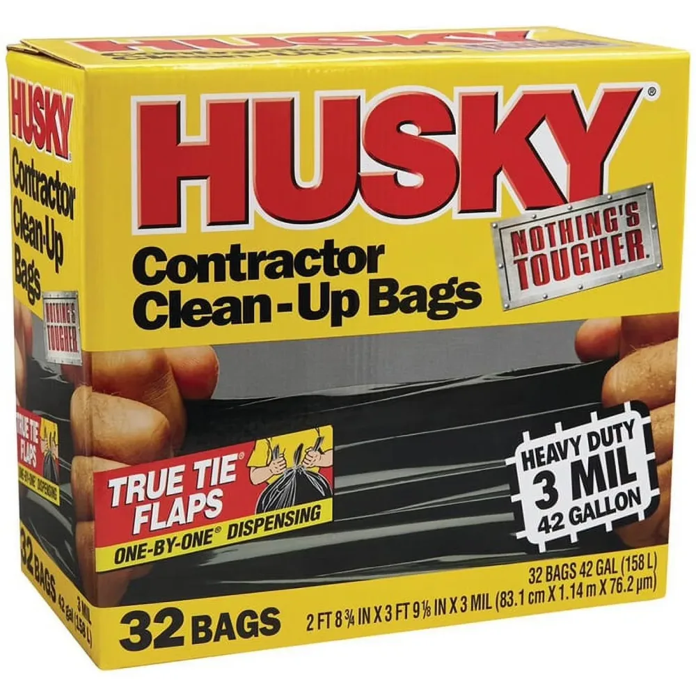 Trash Bag black 42 gallon heavy-duty