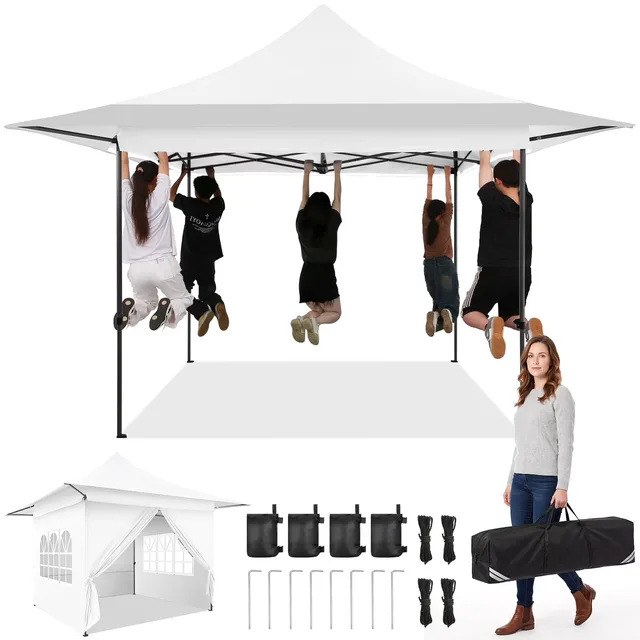 Canopy waterproof adjustable white