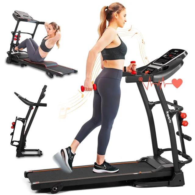 Treadmill portable foldable bluetooth