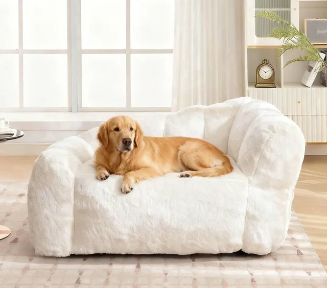 Couch Bed 51" beige 44lb