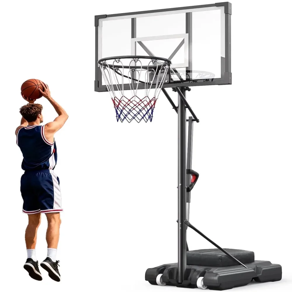 Adjustable Basketball 5.25-10ft 44" portable