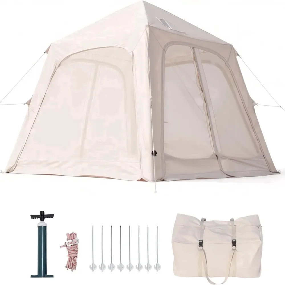 Hot Tent 4-6 person waterproof beige