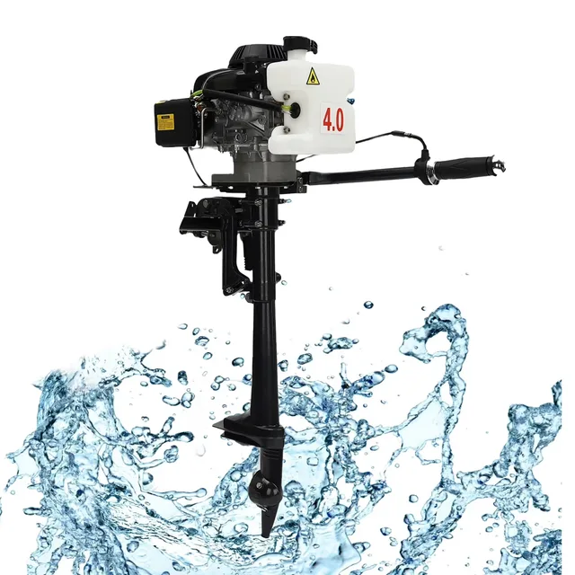 Outboard Motor 3 hp black