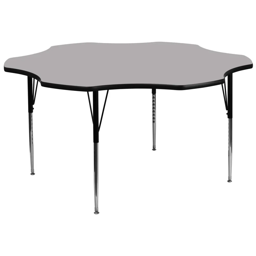 Flash Furniture 60' adjustable gray