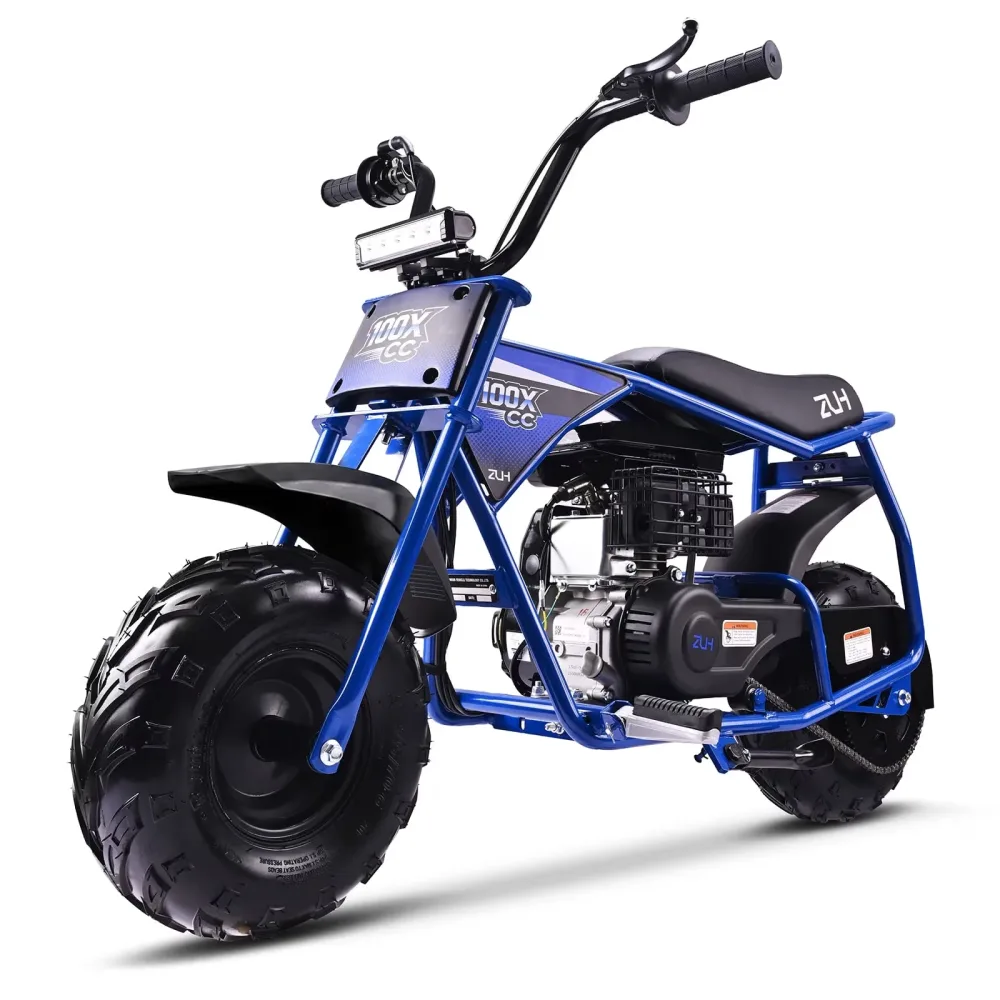 Dirt Bike blue 150 pounds 0.32 gallons