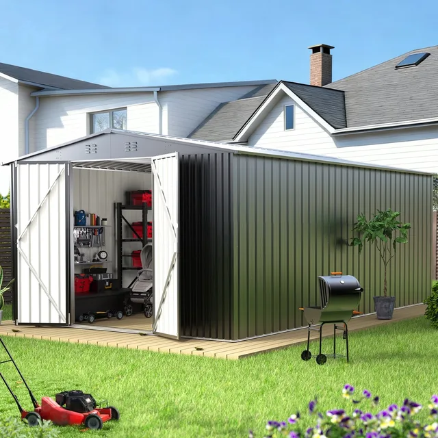 Patio 14 ft black heavy-duty