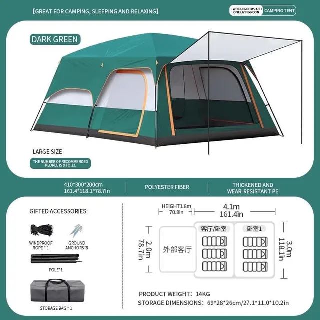 Family Camping waterproof portable