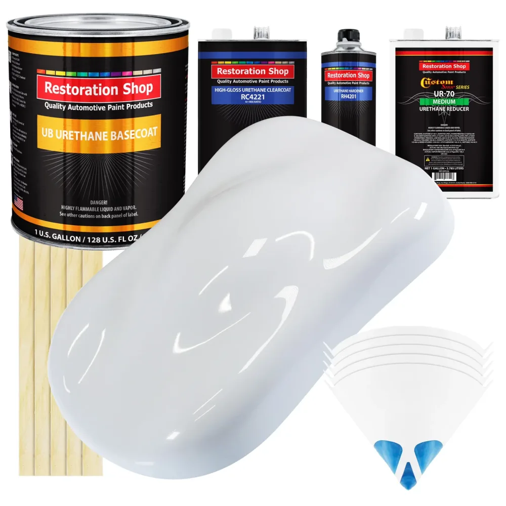 Auto Paint white 1 gallon 2 gallons