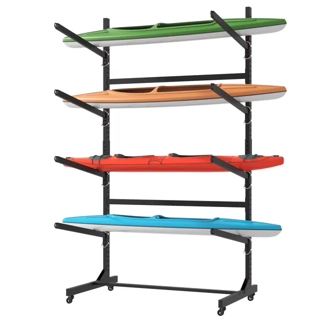 Kayak Storage 82 inch adjustable black