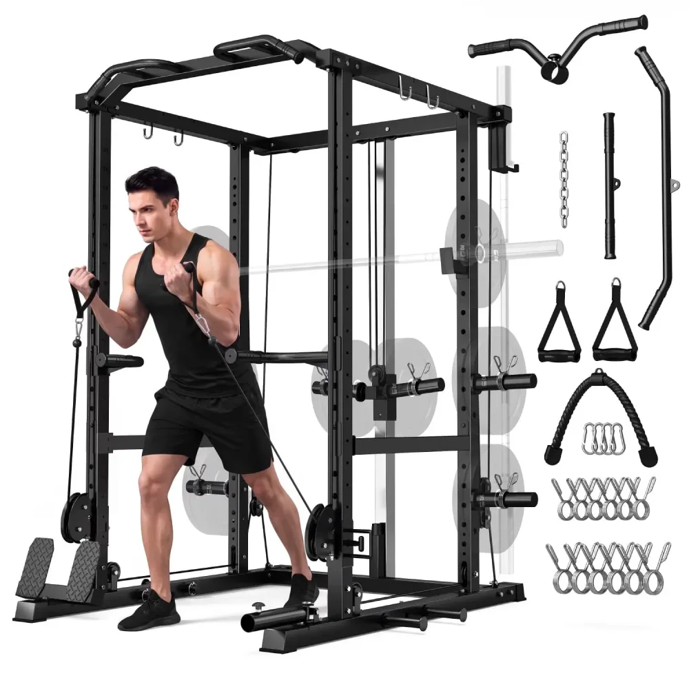 Squat Rack 2000lb black 2000lbs