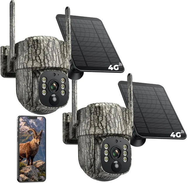Trail Camera 2 pack wireless locking