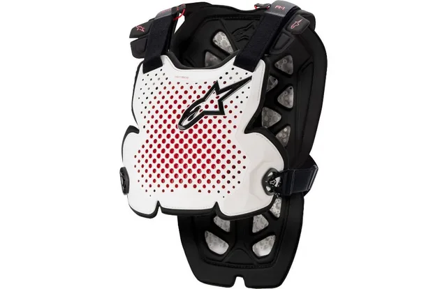 Guard black red white
