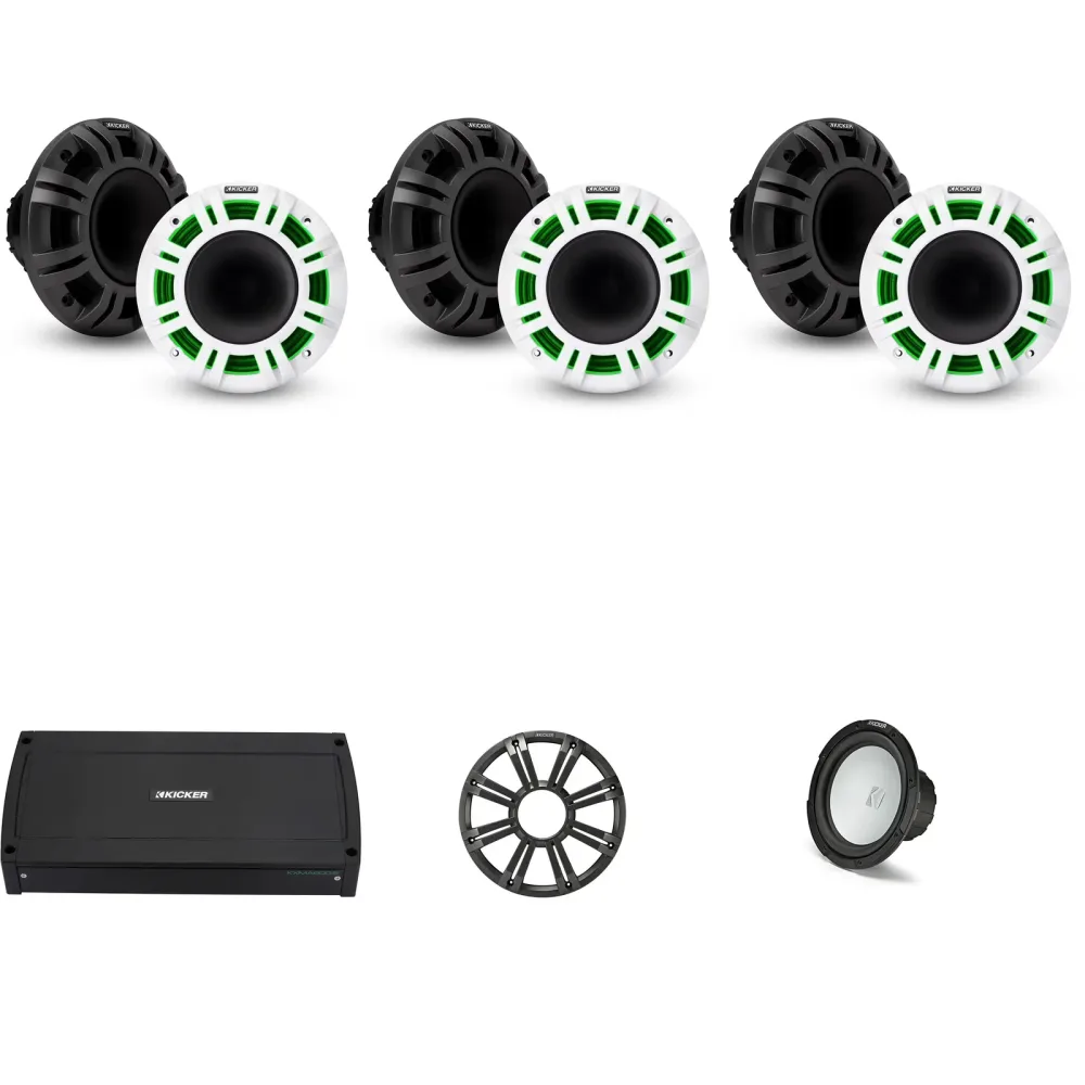 Marine Audio 6.5" 10" led