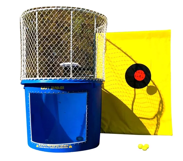 Tank portable orange blue